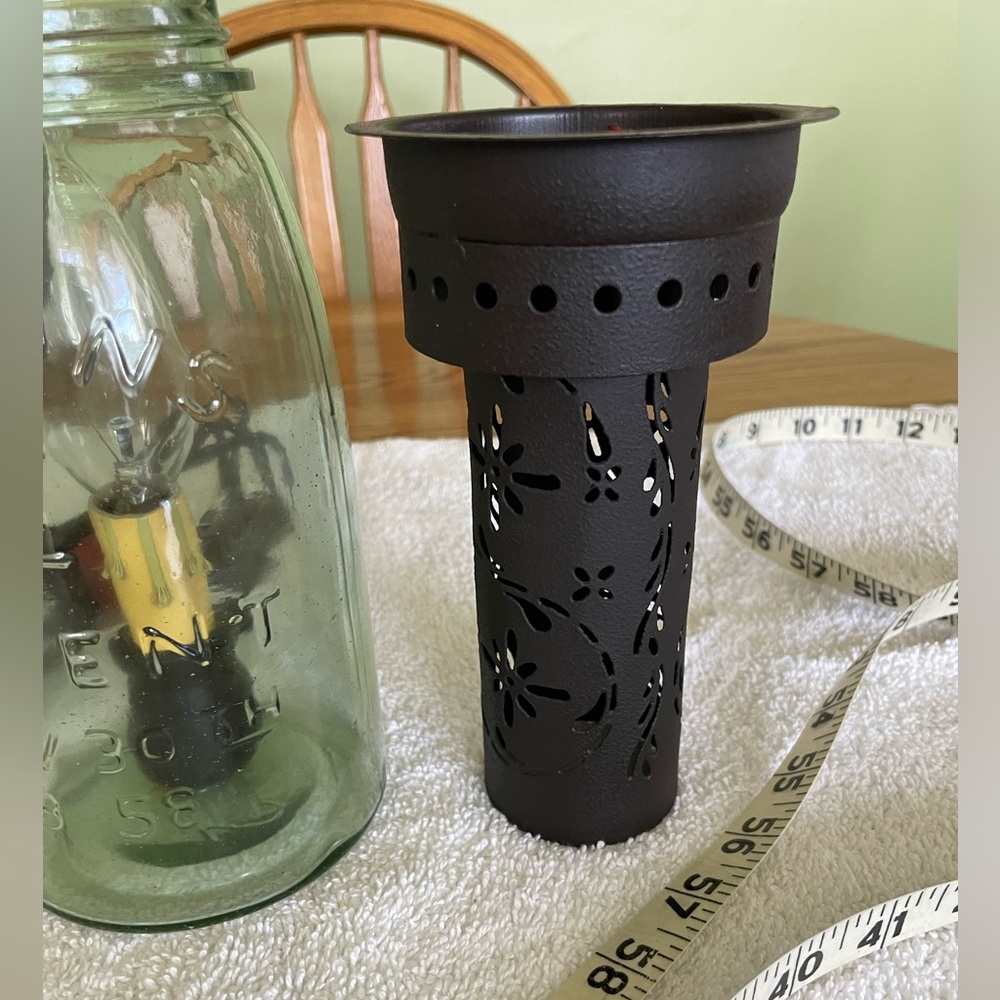 Glass Mason Jar Electric Fragrance Warmer - Picture 6 of 16